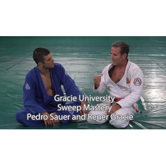 Gracie University-Sweep Mastery-Master Pedro Sauer and Rener Gracie