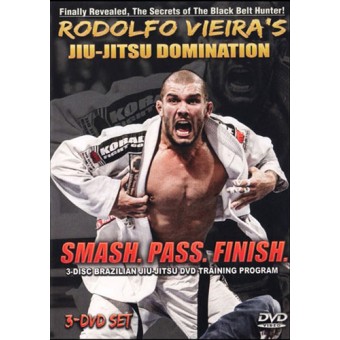 Rodolfo Vieira Jiu-Jitsu Domination 3 DVD Set-Smash Pass Finish