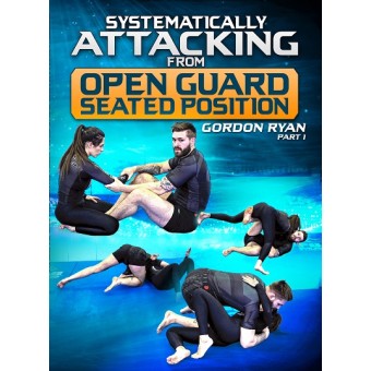 Systematically Attacking From Open Guard Seated Position by Gordon Ryan 8 Volume