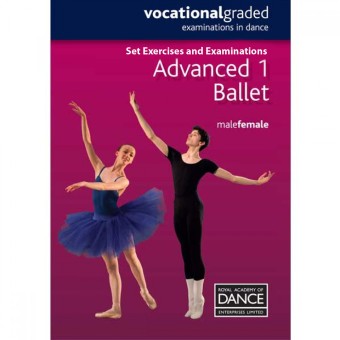 Royal Academy of Dance-RAD Advanced 1 Ballet-DVD Panduan Belajar Balet