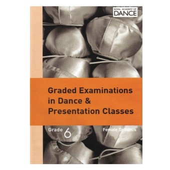 Royal Academy of Dance-RAD Grade 6 Ballet-DVD Panduan Belajar Balet