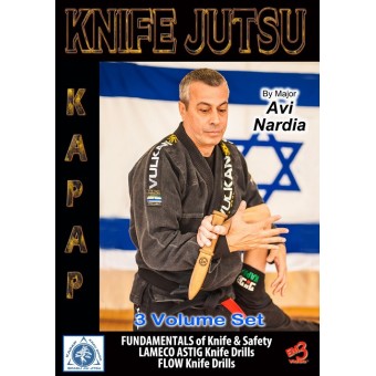 Knife Jutsu Series 3 Volume Set by Major Avi Nardia