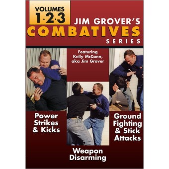 Jim Grovers Combatives Series Volumes 1-3 by Kelly McCann aka Jim Grover