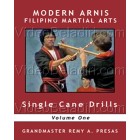 Modern Arnis Filipino Martial Arts-Single Cane Drills-Remy Presas