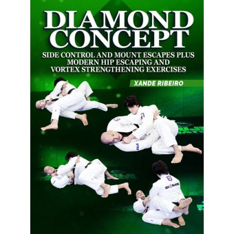 Diamond Concept Side Control and Mount Escapes Plus: Modern Hip Escaping and Vortex Strengthening Exercises by Xande Ribeiro