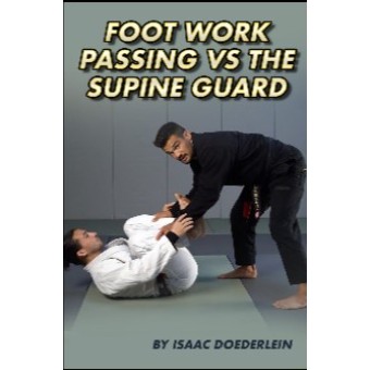 Footwork Passing vs the Supine Guard by Isaac Doederlein