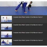 The Complete MG Back Attack System Gi Back Takes, Control, Submissions and Crucifix by Marcelo Garcia