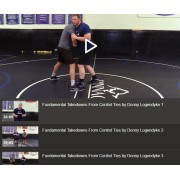 Fundamental Takedowns From Control Ties by Donny Logendyke