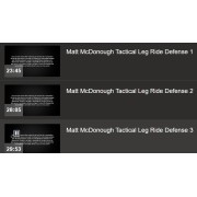 Tactical Leg Ride Defense by Matt McDonough Tactical Leg Ride Defense by Matt McDonough