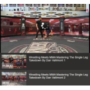 Wrestling Meets MMA Mastering the Single Leg Takedown by Greg Jackson and Dan Vallimont