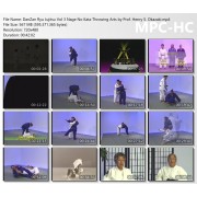 DanZan Ryu JuJitsu Vol.3 Nage No Kata Throwing Arts by Prof. Henry S. Okazaki