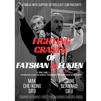 Fighting Cranes of Fatshan and Fukien by Lorne Bernard Sifu and Mak Che Kong Sifu