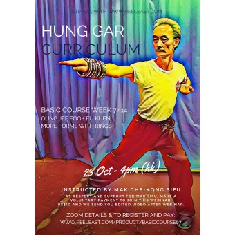 Hung Gar Basic Course Part 7 Webinar by Mak Che Kong