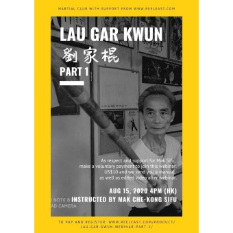 Long Weapon Series 3 Lau Gar Kwun Webinar Video Part 1 by Mak Che Kong