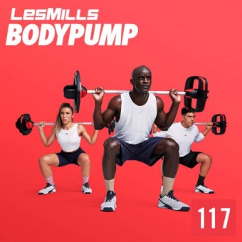 LesMills BODYPUMP 117 M4V+MP3+PDF instant download