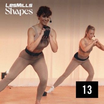 LesMills SHAPES 13 M4V+MP3+PDF instant download