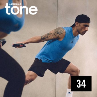 LesMills TONE 34 M4V+MP3+PDF instant download Q3 2026