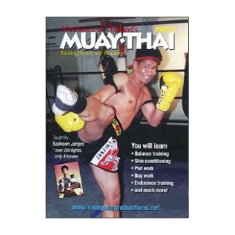 Mechanics of Thailand's Muaythai 2-Kicking,Knees and Blocking-Saekson Janjira