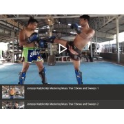 Mastering Muay Thai Elbows and Sweeps by Jompop Kiatphontip