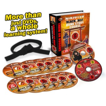 Ninjutsu Black Belt Home Study Course 10 Volume set-Richard Van Donk