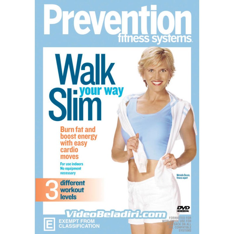 Prevention Fitness System Walk Your Way Slim Michelle Dozois