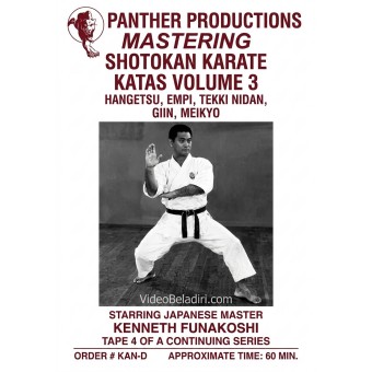 Mastering Shotokan Karate Vol 4 Katas 3 by Kenneth Funakoshi Mastering Shotokan Karate Vol 4 Katas 3 by Kenneth Funakoshi