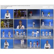 Taekwondo Modern Competition Sparring Strategy Training 3 Volume by Dana Hee