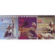 Taekwondo Modern Competition Sparring Strategy Training 3 Volume by Dana Hee
