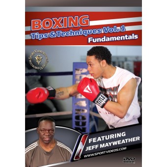 Boxing Tips and Techniques 3 volume Fundamentals,Bag Work,Mitt Work by Jeff Mayweather