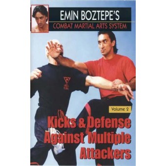 Emin Boztepe Combat Martial Arts System DVD 2-Kicks and Defense Against Multiple Attackers