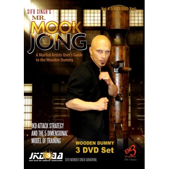 Mr. Mook Jong Wooden Dummy Volume 4-5-6 by Sifu Harinder Singh Sabharwal