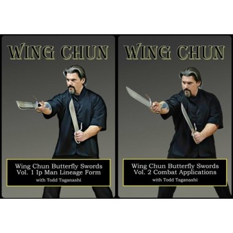 Wing Chun Butterfly Swords Volume 1 and 2 by Todd Taganashi