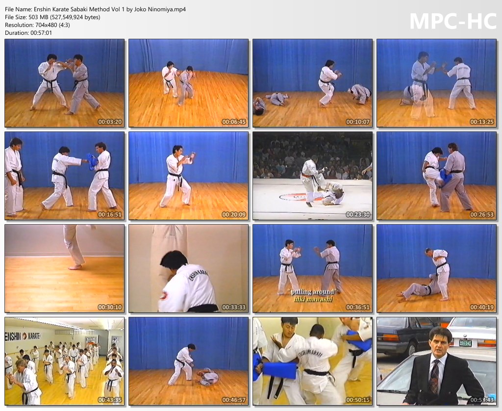 DownloadNow Enshin Karate Sabaki Method Vol 1 by Joko Ninomiya Karate